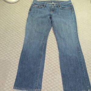 Vintage 90s Ann Taylor LOFT Bootcut Leg Jeans Wm 32x31 Blue Medium Wash Low Rise